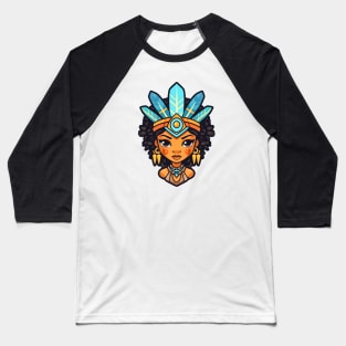 African Princess Baseball T-Shirt